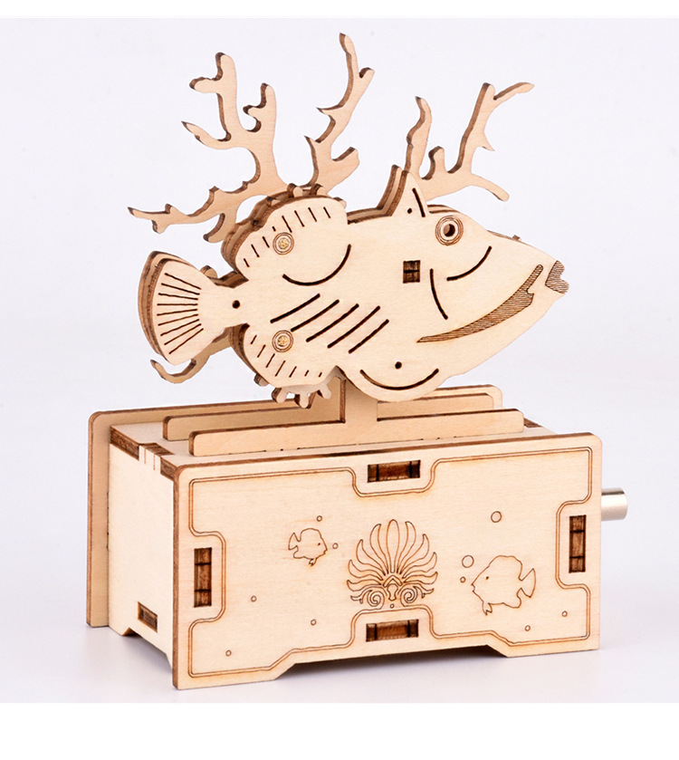 DIY Sea Fish Music Box