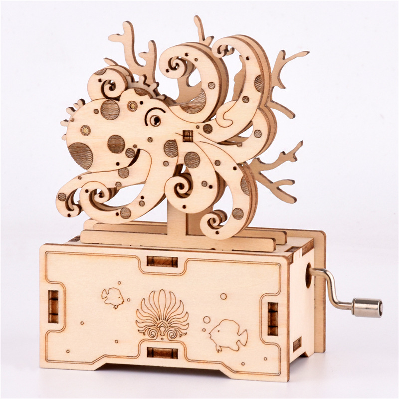 DIY Octopus Music Box