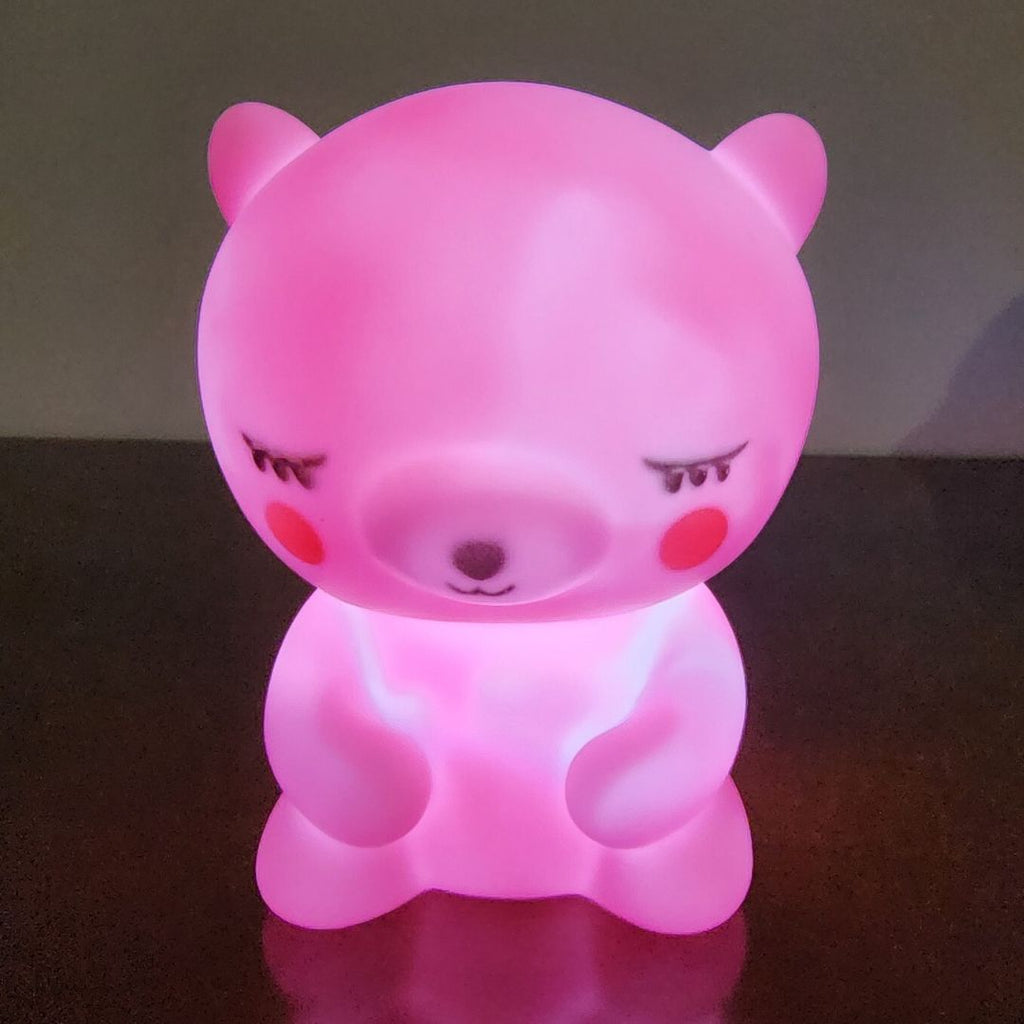 Mini LED Bear Night light - Pink