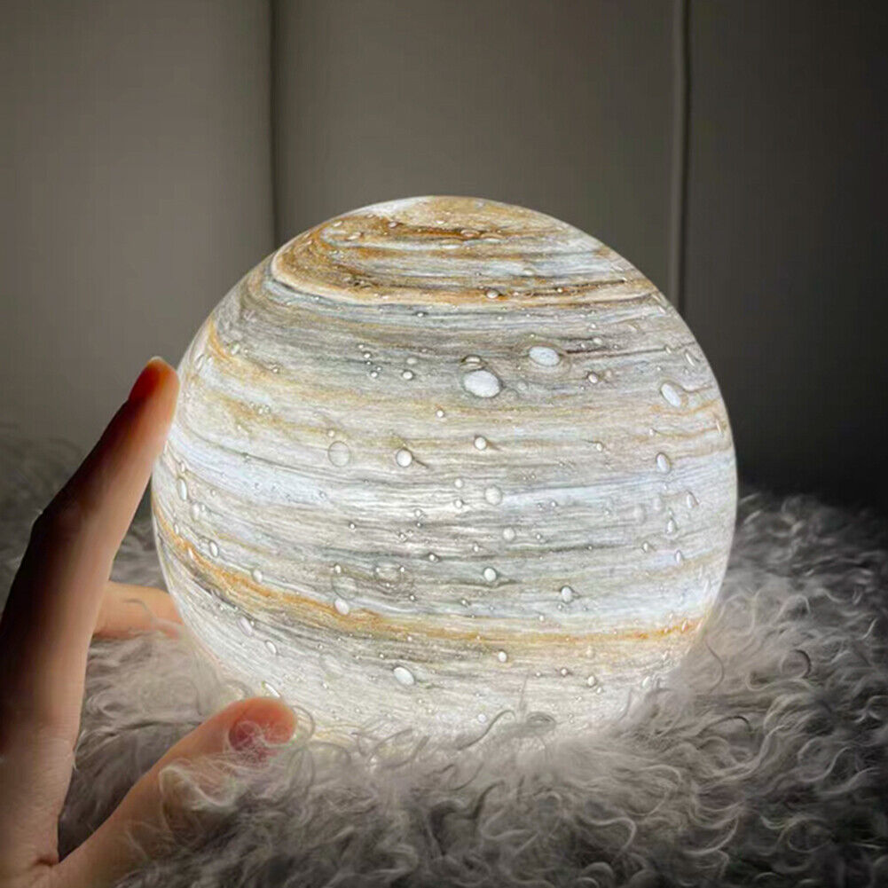 Handmade Glass LED Planet Night light