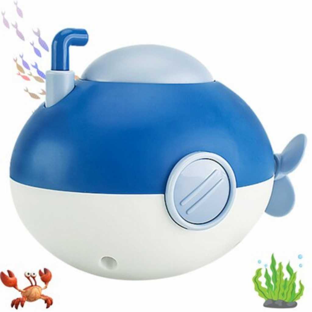 Windup Bath Submarine - Blue