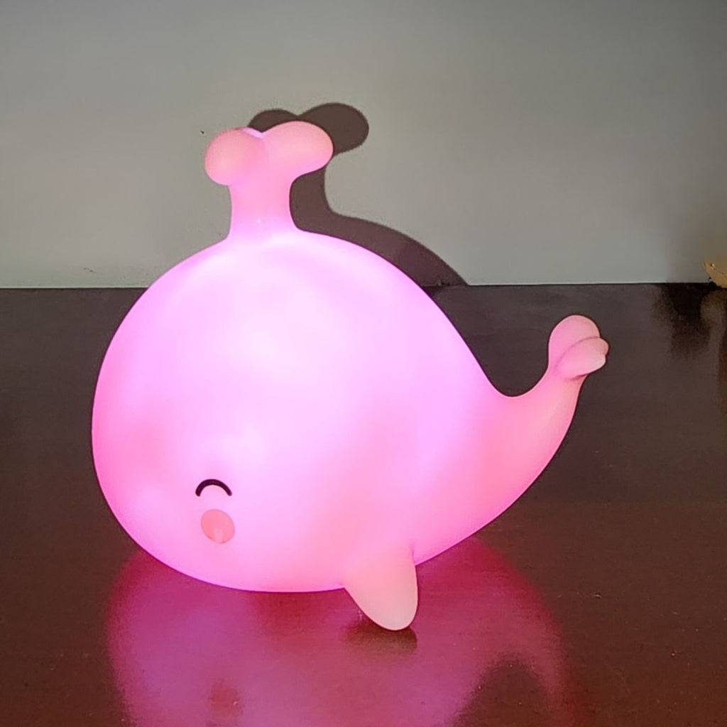 Mini LED Whale Night light - Pink