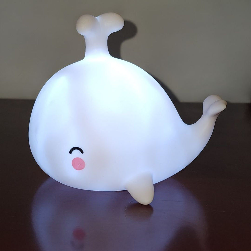 Mini LED Whale Night light - White