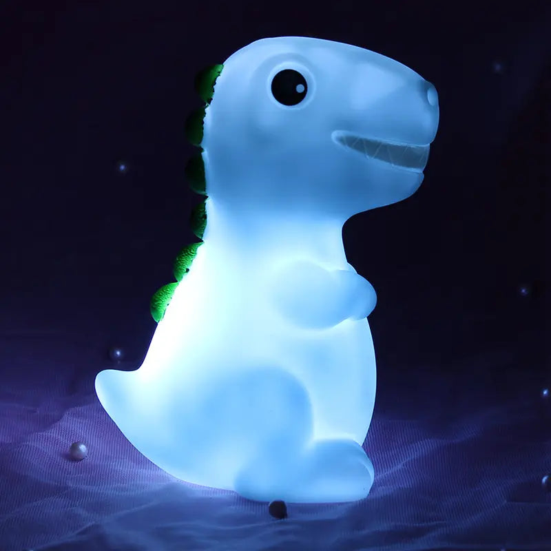 Mini LED T-Rex Standing Night light - Blue