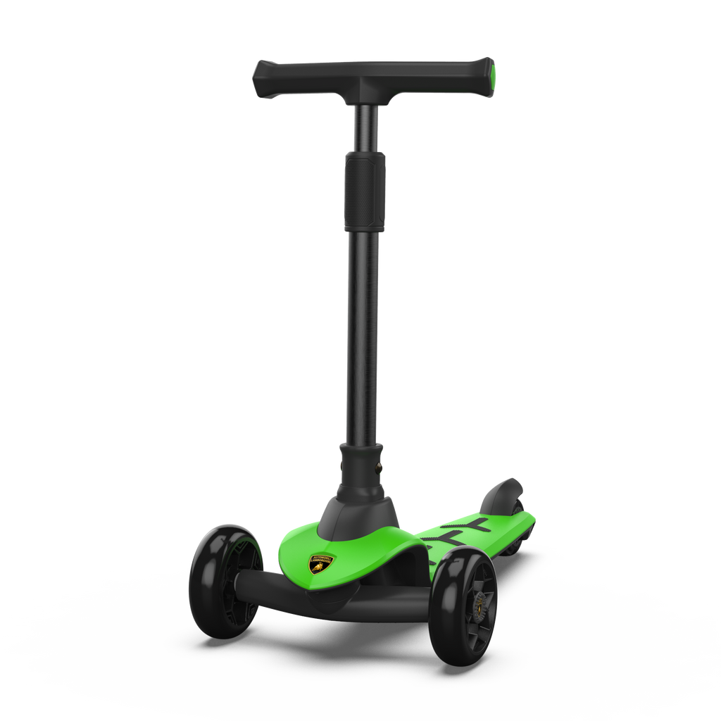 Lamborghini 3 Wheel Scooter - Green